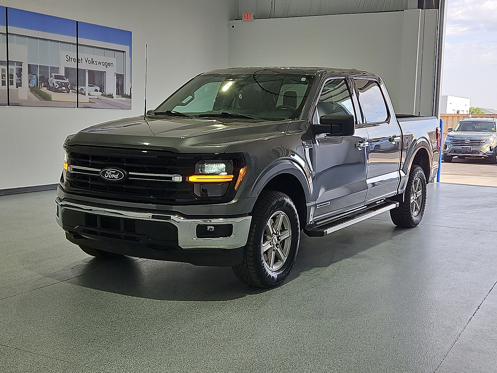 2025 Ford F-150 XLT Gray Metallic at Bobby Duby Motors