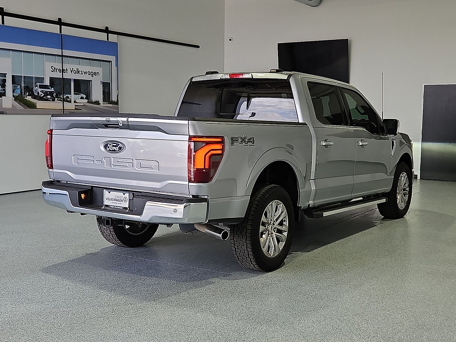 2024 Ford F-150 LARIAT Silver Metallic at Bobby Duby Motors