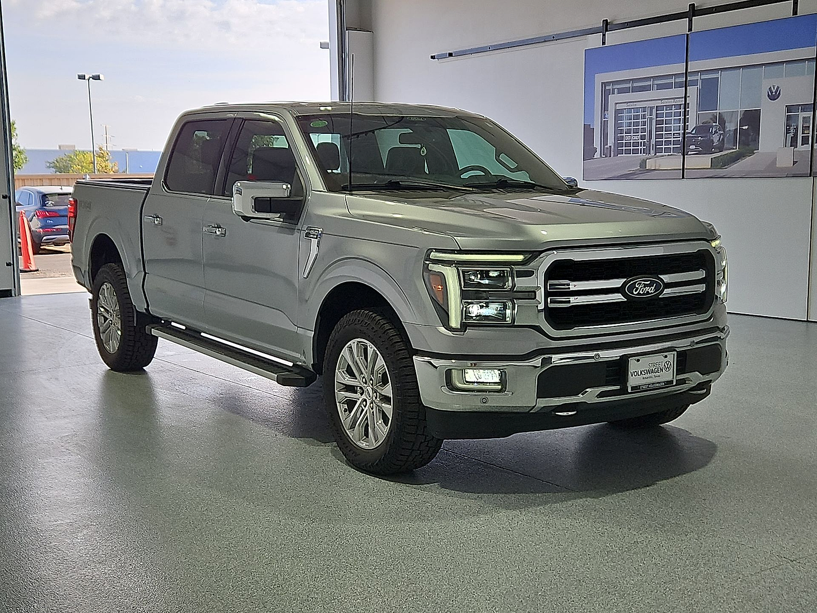 2024 Ford F-150 LARIAT Silver Metallic at Bobby Duby Motors