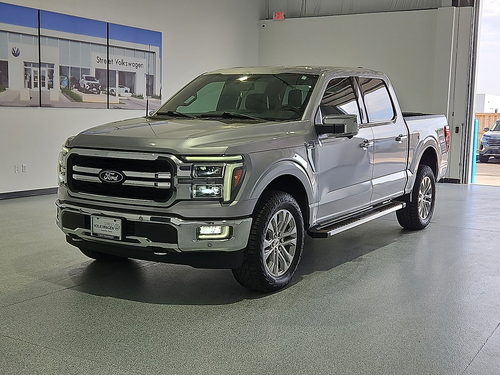 2024 Ford F-150 LARIAT Silver Metallic at Bobby Duby Motors