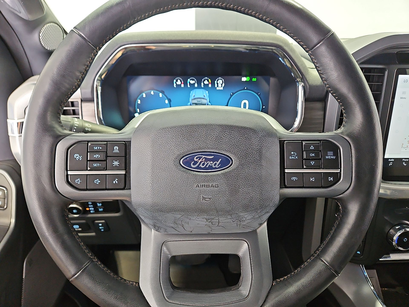 2024 Ford F-150 LARIAT Silver Metallic at Bobby Duby Motors