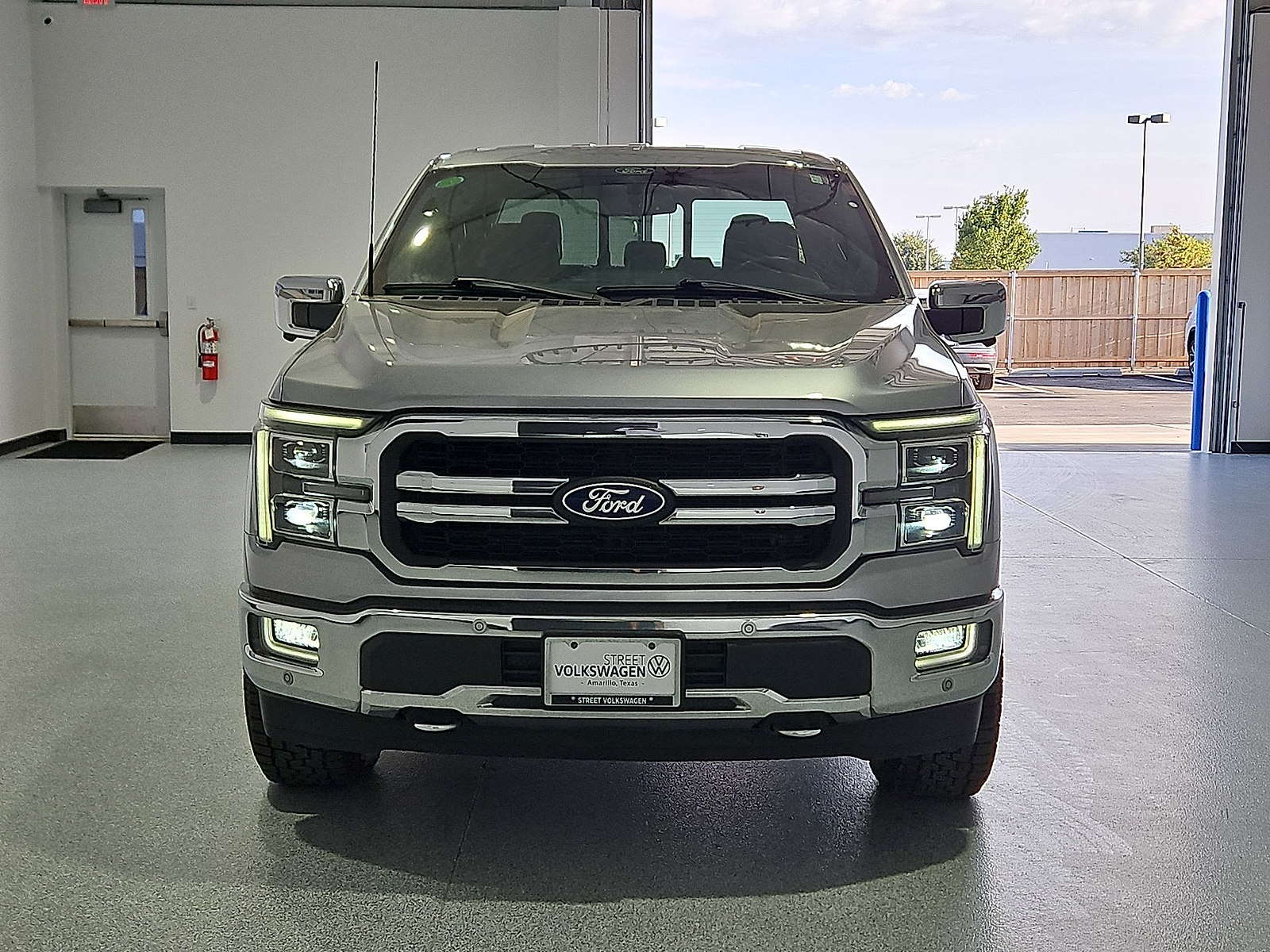 2024 Ford F-150 LARIAT Silver Metallic at Bobby Duby Motors
