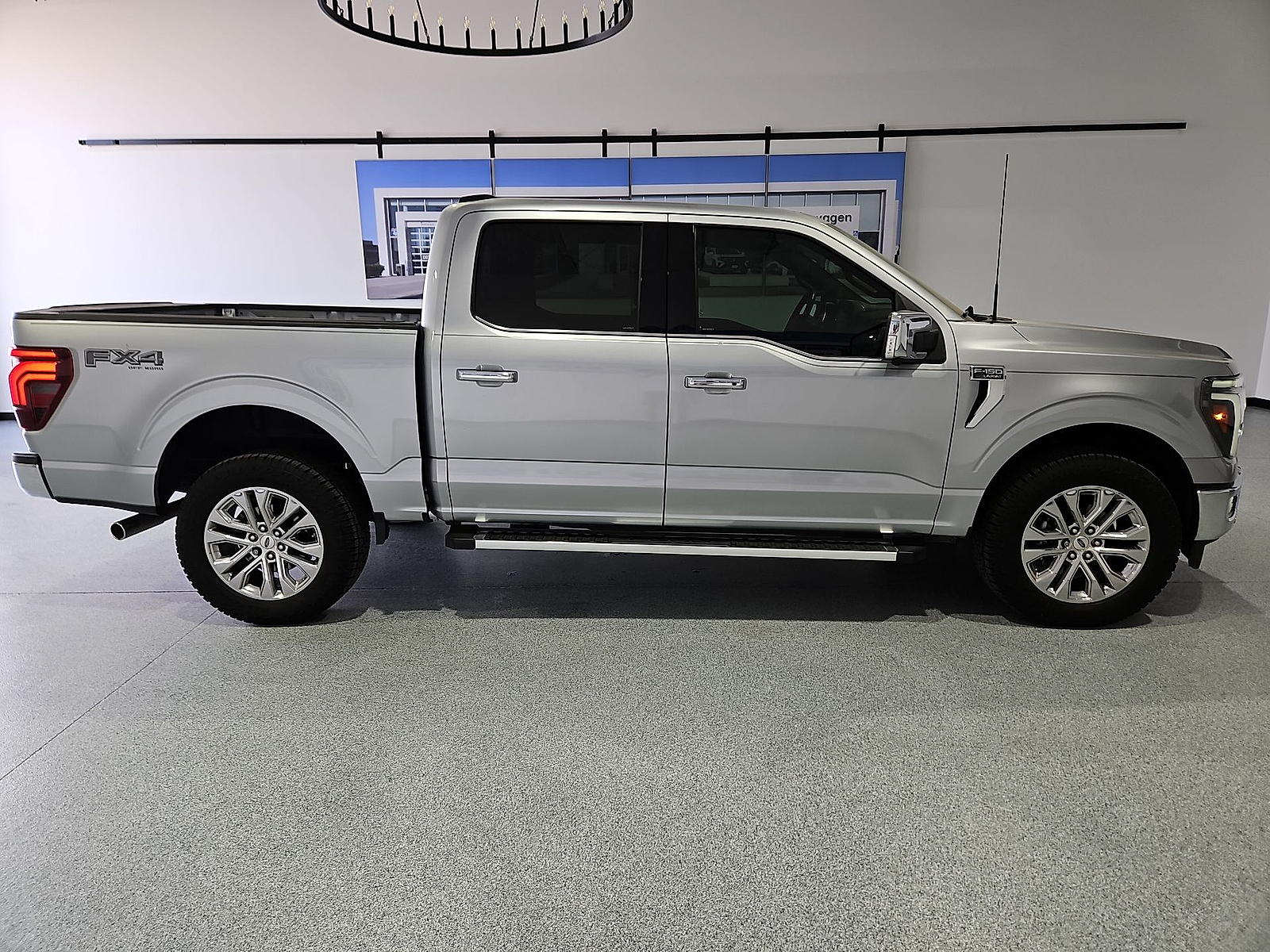 2024 Ford F-150 LARIAT Silver Metallic at Bobby Duby Motors
