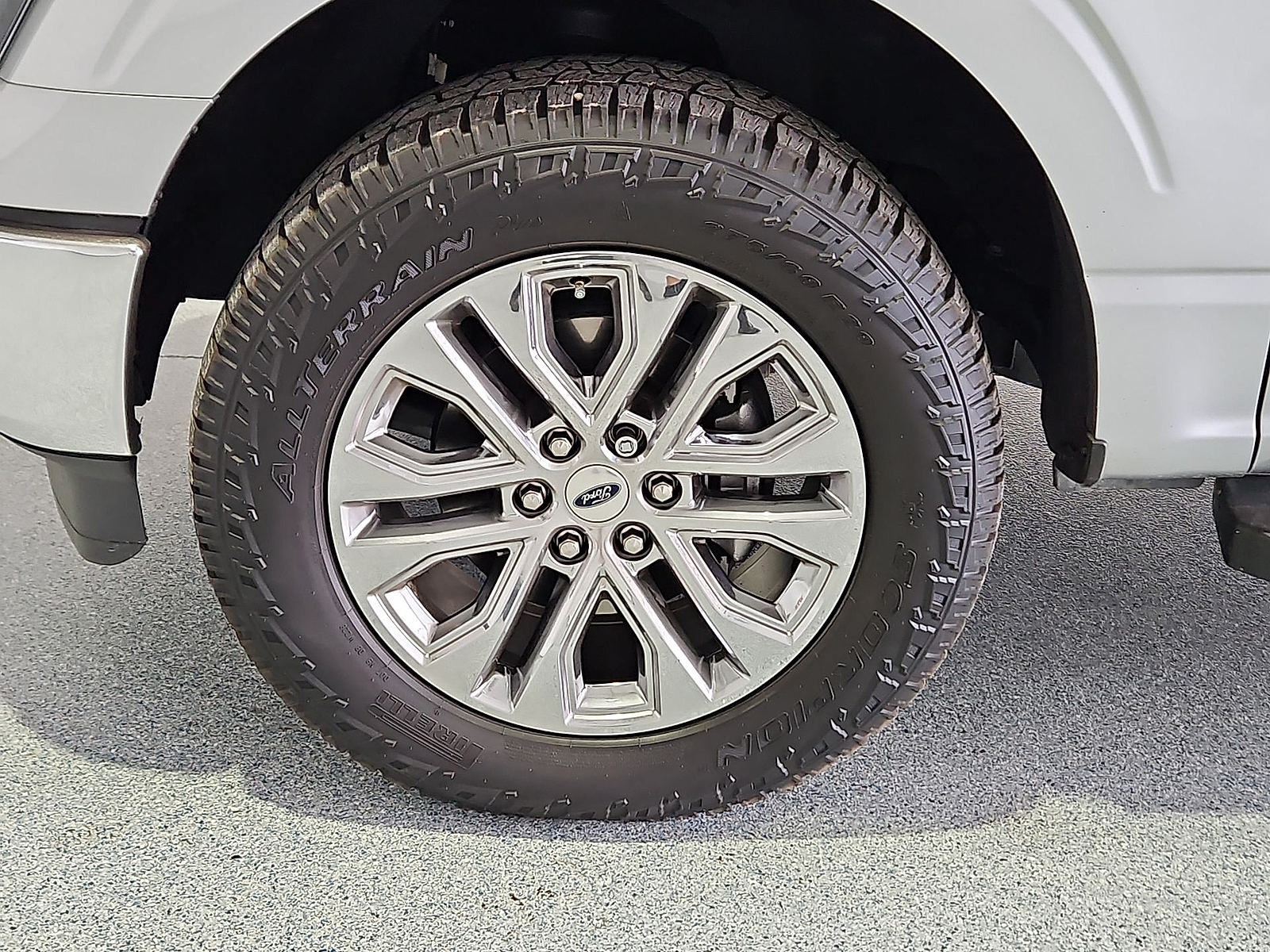 2024 Ford F-150 LARIAT Silver Metallic at Bobby Duby Motors