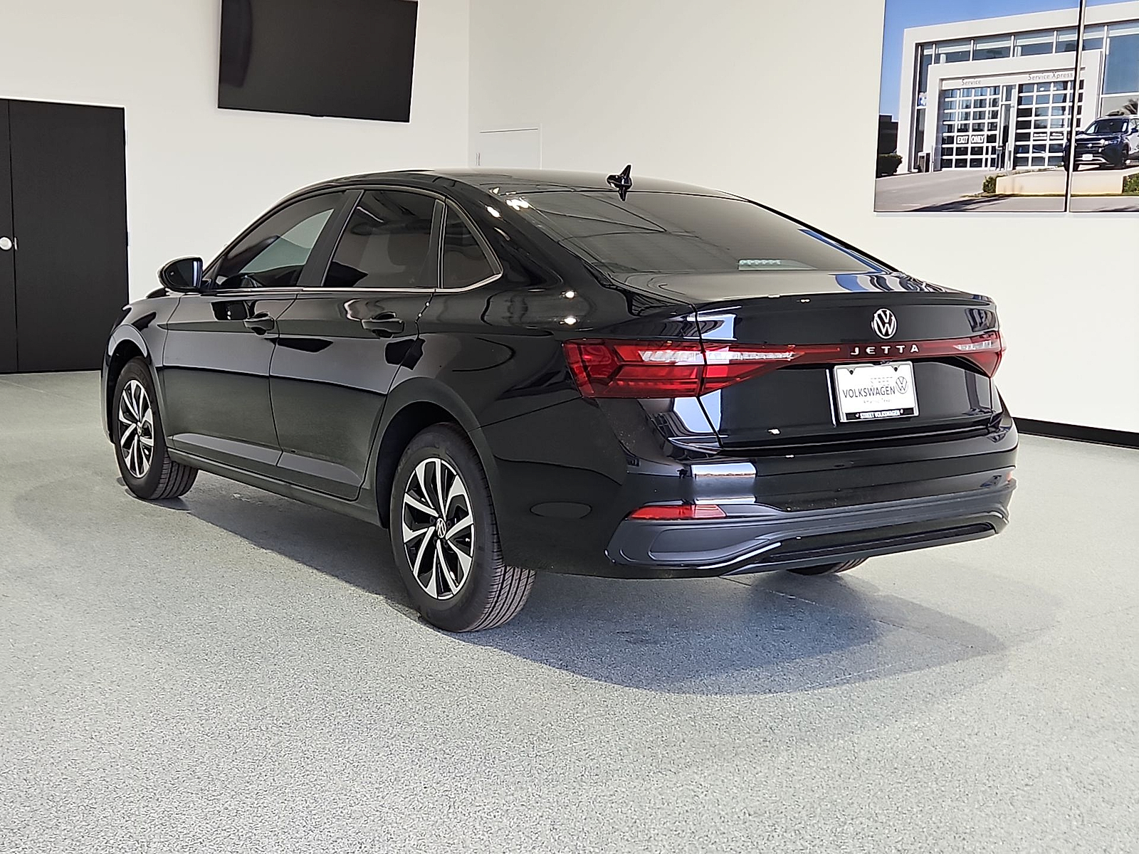 2027 Volkswagen Jetta S Deep Black Pearl at Street VW of Amarillo