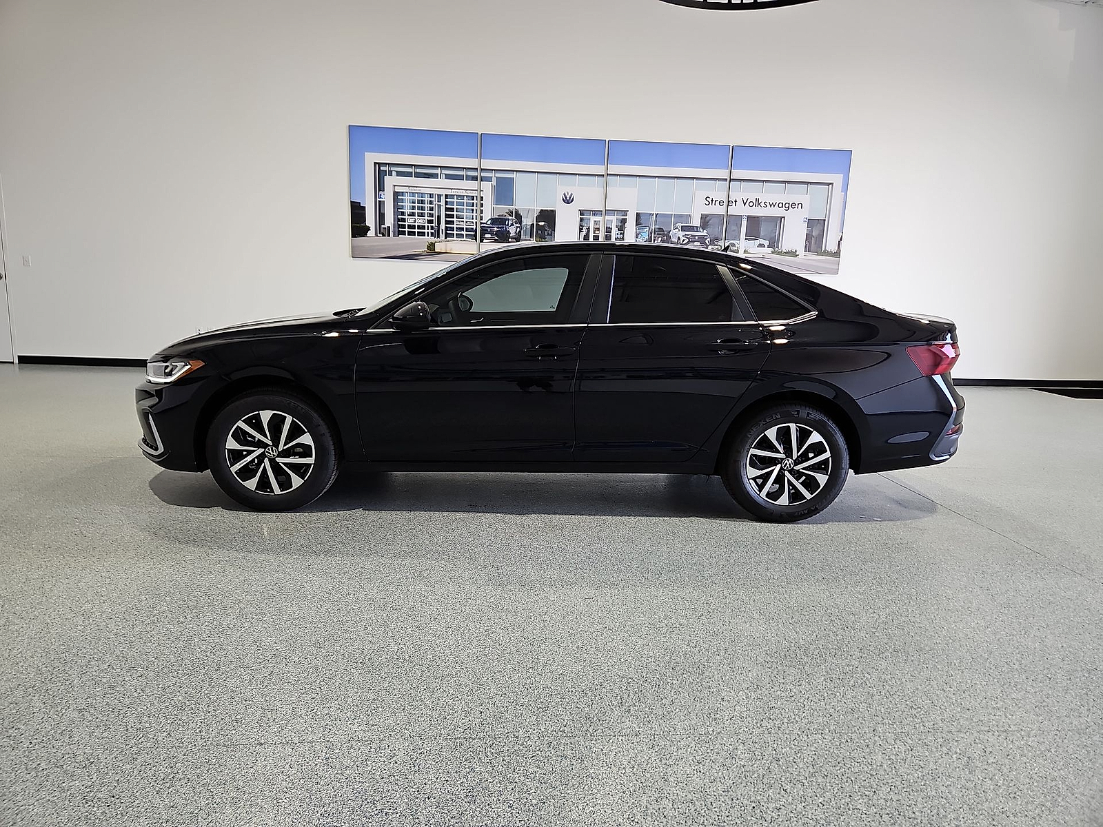 2027 Volkswagen Jetta S Deep Black Pearl at Street VW of Amarillo