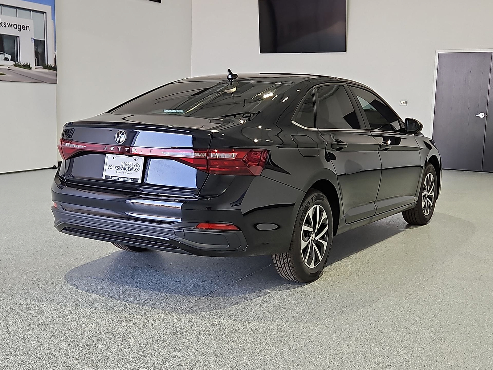 2027 Volkswagen Jetta S Deep Black Pearl at Street VW of Amarillo