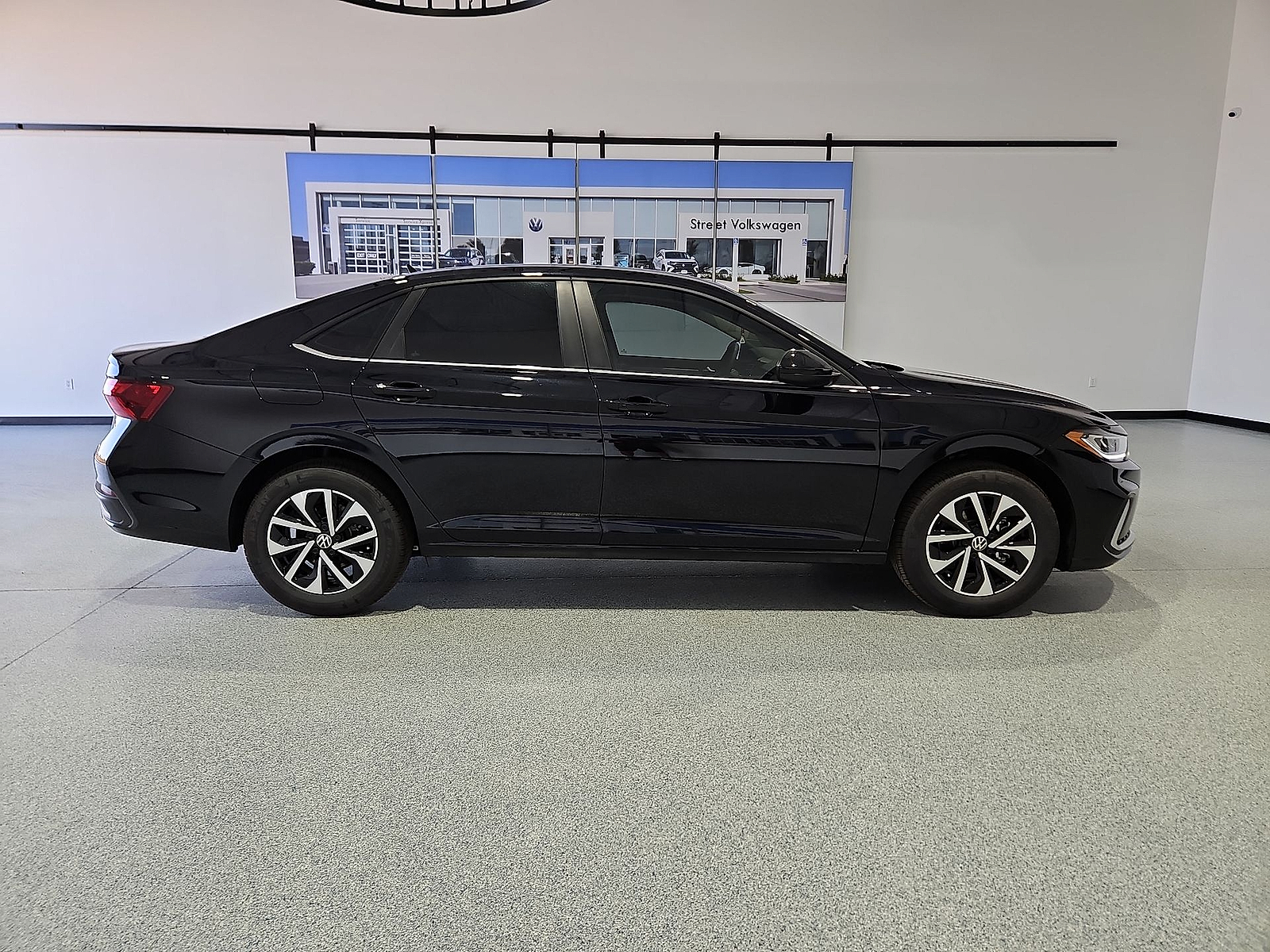 2027 Volkswagen Jetta S Deep Black Pearl at Street VW of Amarillo
