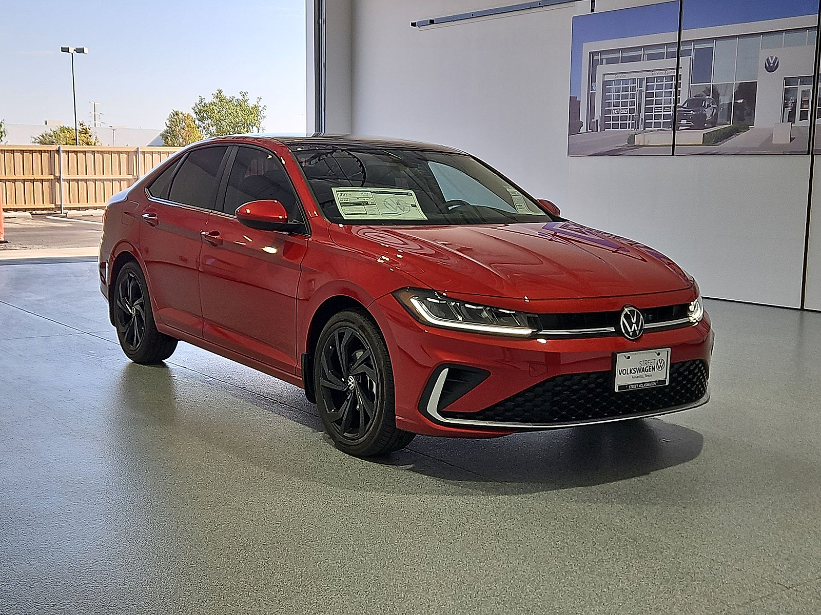 2027 Volkswagen Jetta SE Kings Red Metallic at Street VW of Amarillo