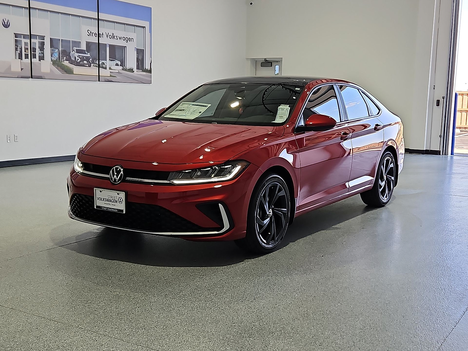 2027 Volkswagen Jetta SE Kings Red Metallic at Street VW of Amarillo