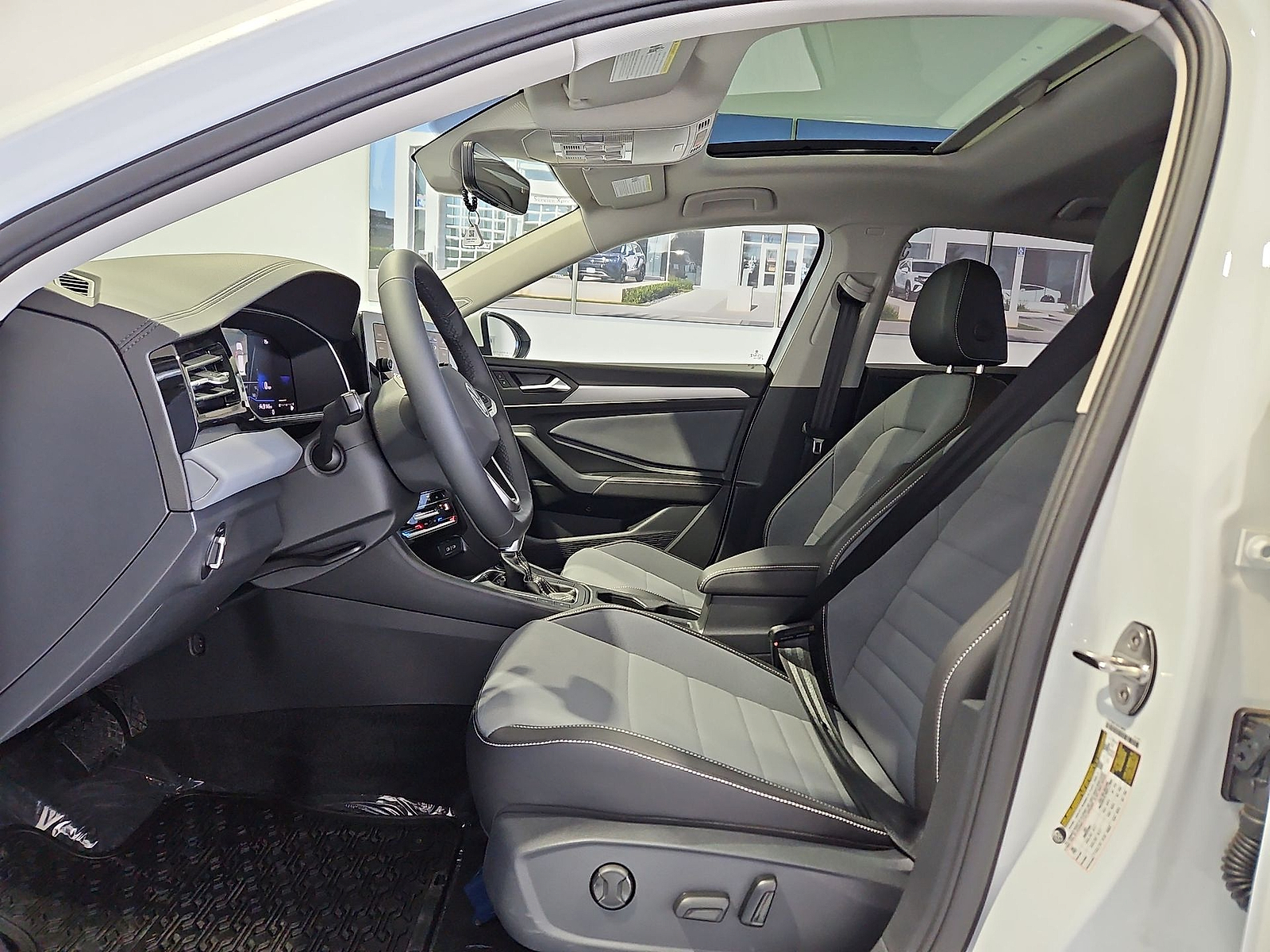 2027 Volkswagen Jetta SE Opal White Pearl at Street VW of Amarillo