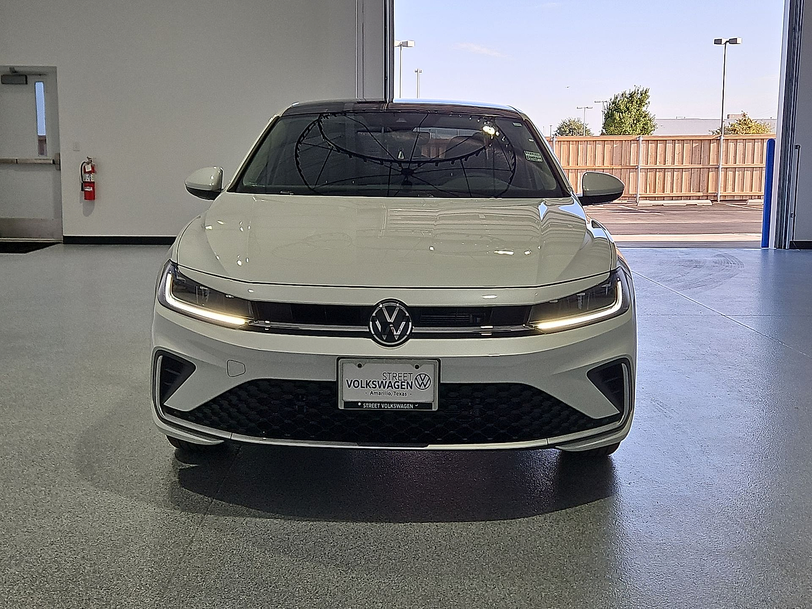 2027 Volkswagen Jetta SE Opal White Pearl at Street VW of Amarillo