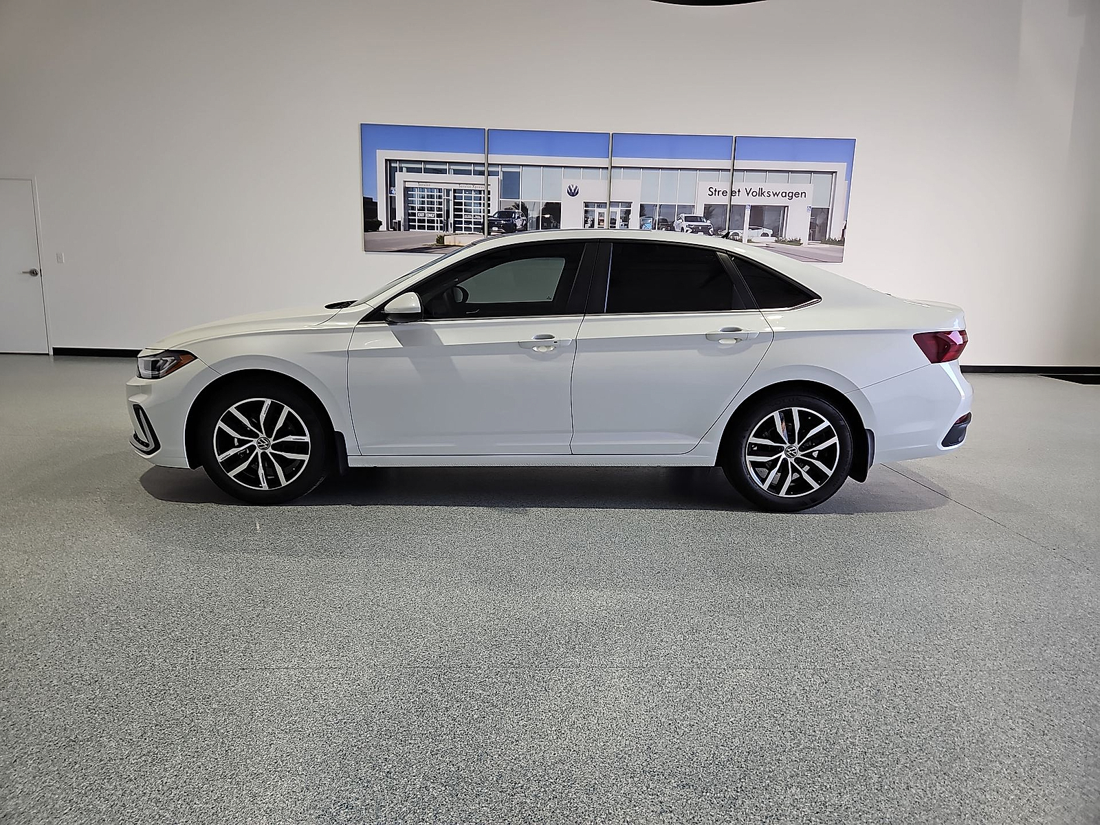 2027 Volkswagen Jetta SE Opal White Pearl at Street VW of Amarillo