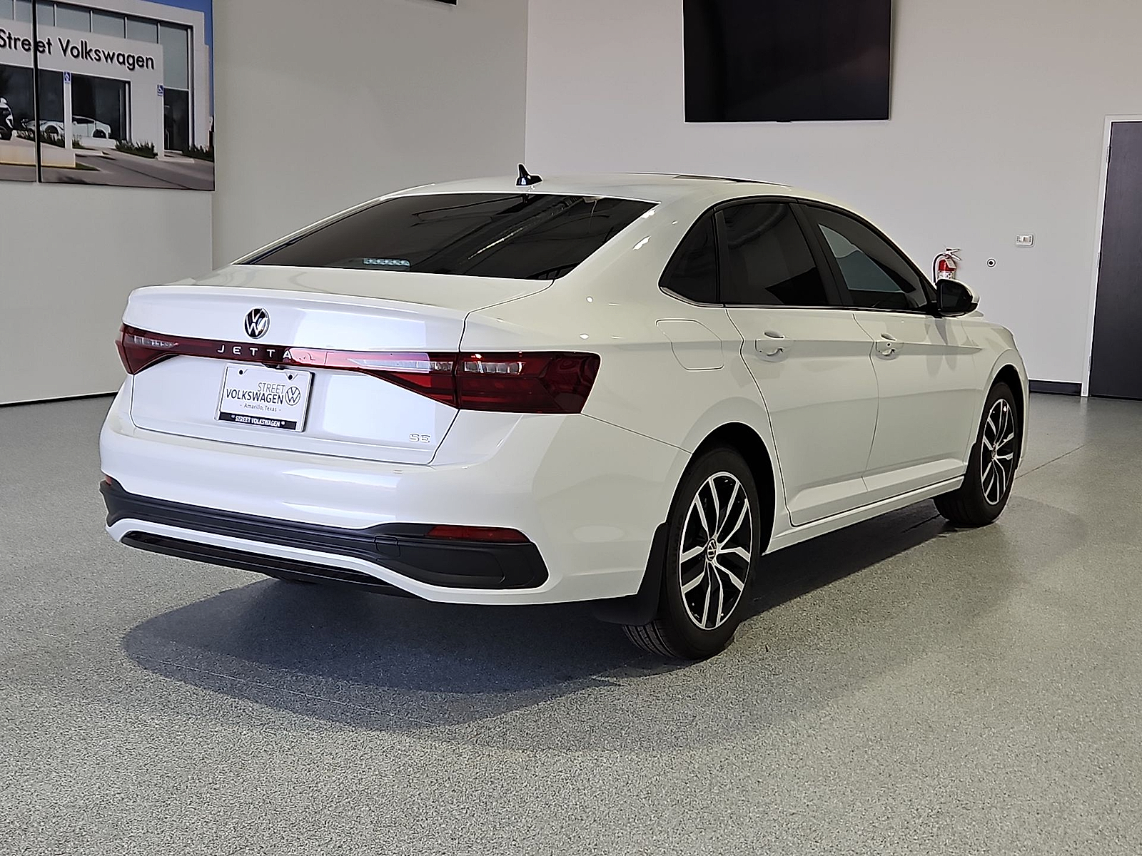 2027 Volkswagen Jetta SE Opal White Pearl at Street VW of Amarillo
