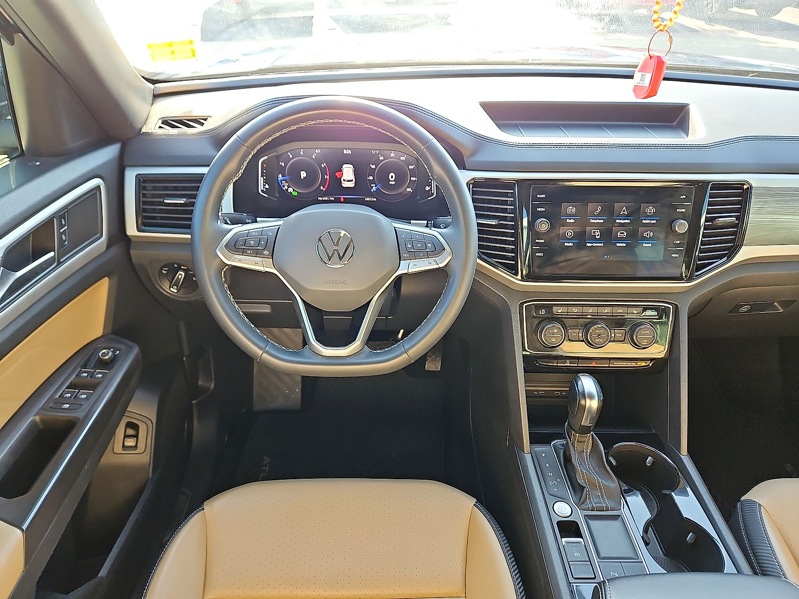 2022 Volkswagen Atlas Cross Sport 2.0T SE w/Technology Blue Metallic at Street VW of Amarillo