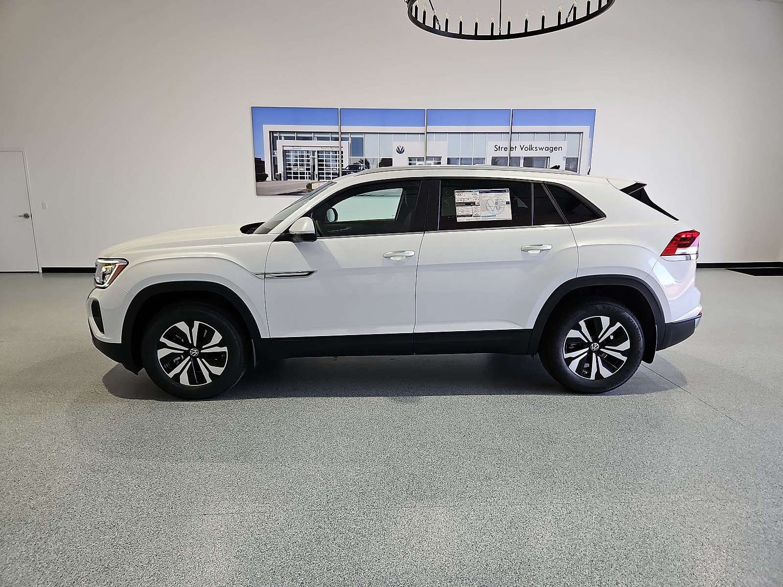 2026 Volkswagen Atlas Cross Sport 2.0T SE Opal White Pearl - 0P0P at Street VW of Amarillo