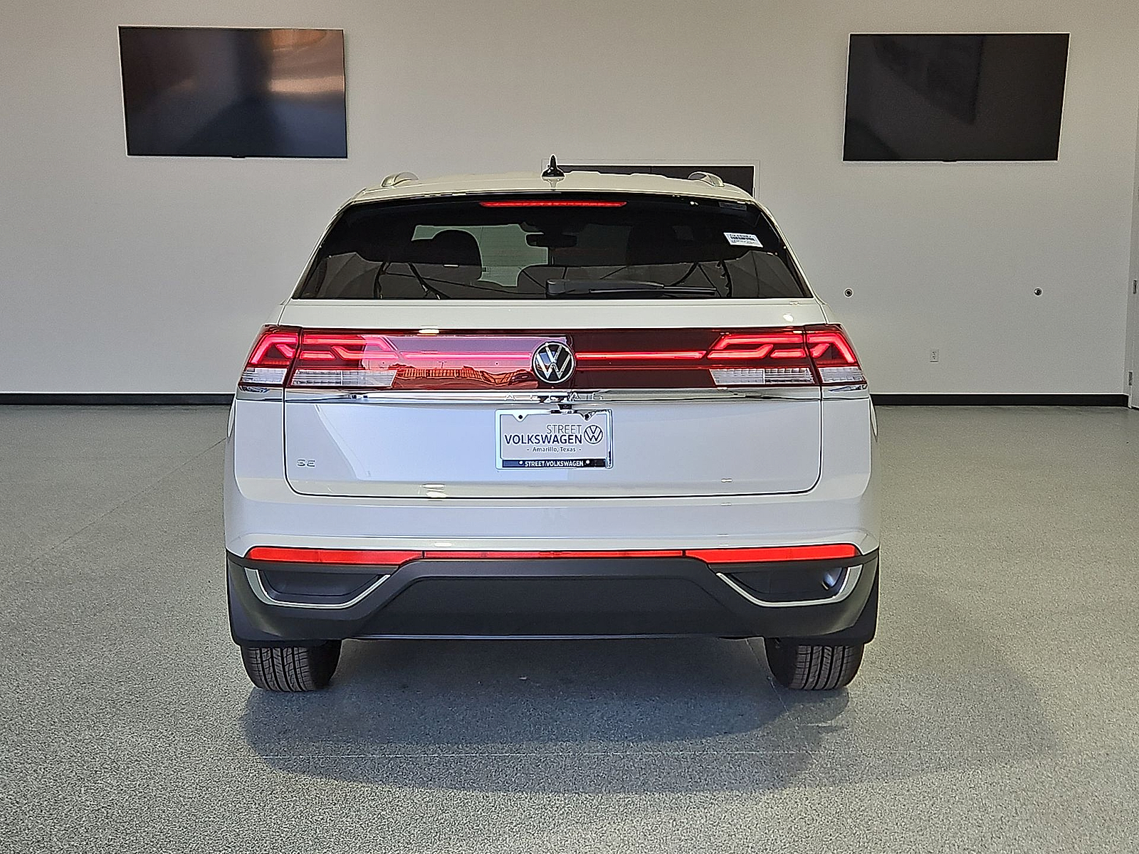 2026 Volkswagen Atlas Cross Sport 2.0T SE Opal White Pearl - 0P0P at Street VW of Amarillo