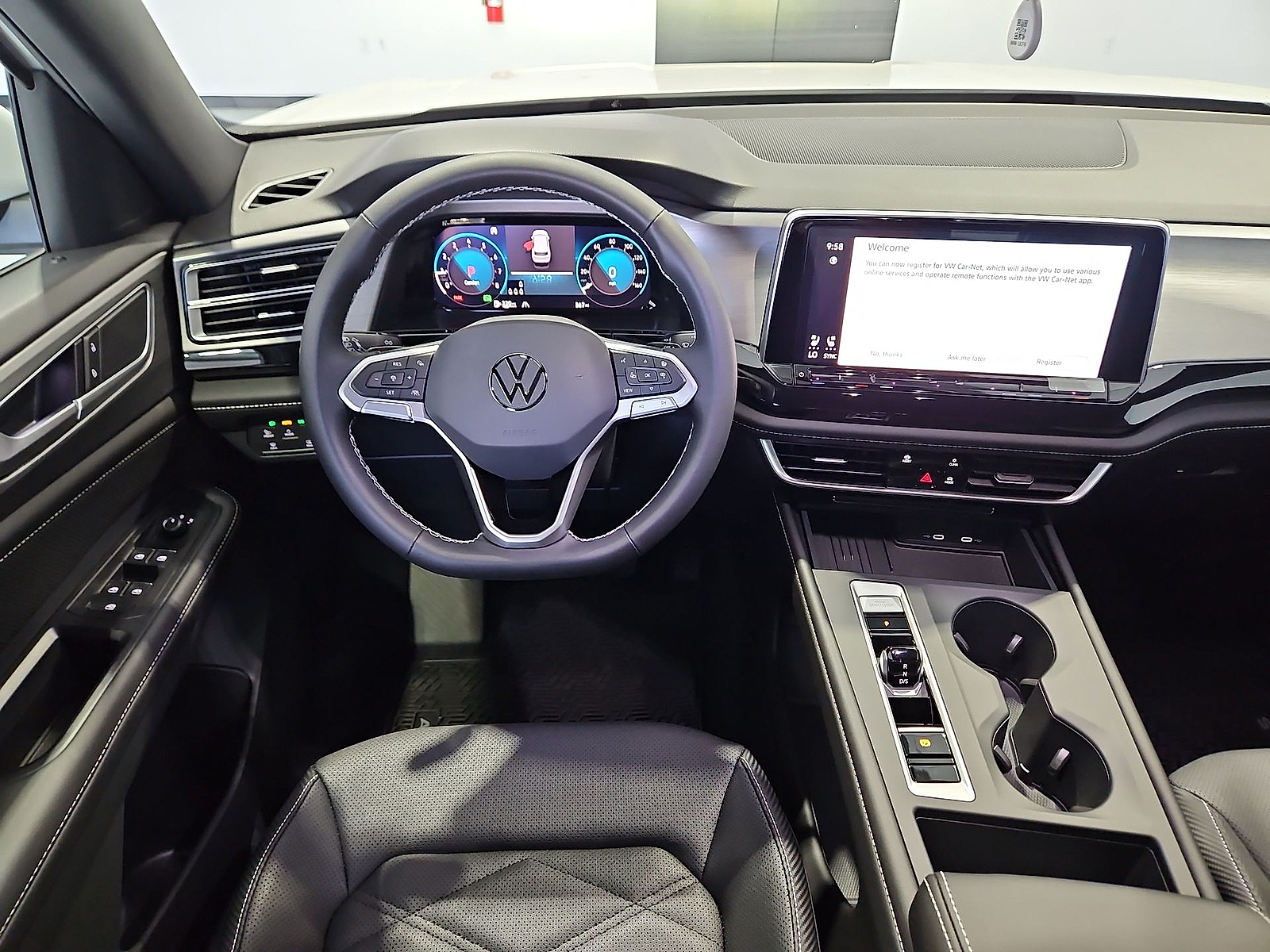 2026 Volkswagen Atlas Cross Sport 2.0T SE Opal White Pearl - 0P0P at Street VW of Amarillo