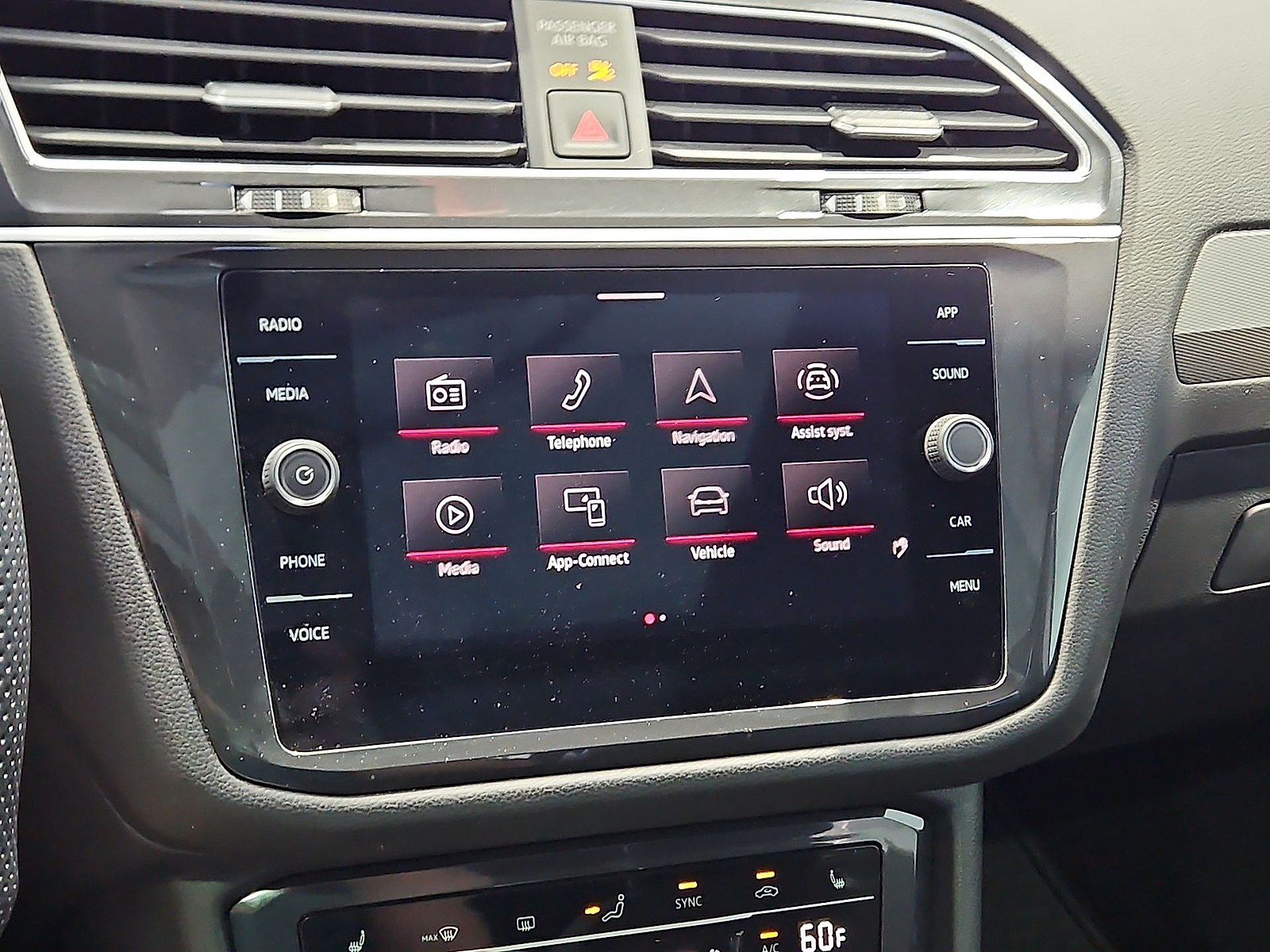 2024 Volkswagen Tiguan 2.0T SE R-Line Black Silver Metallic at Street VW of Amarillo
