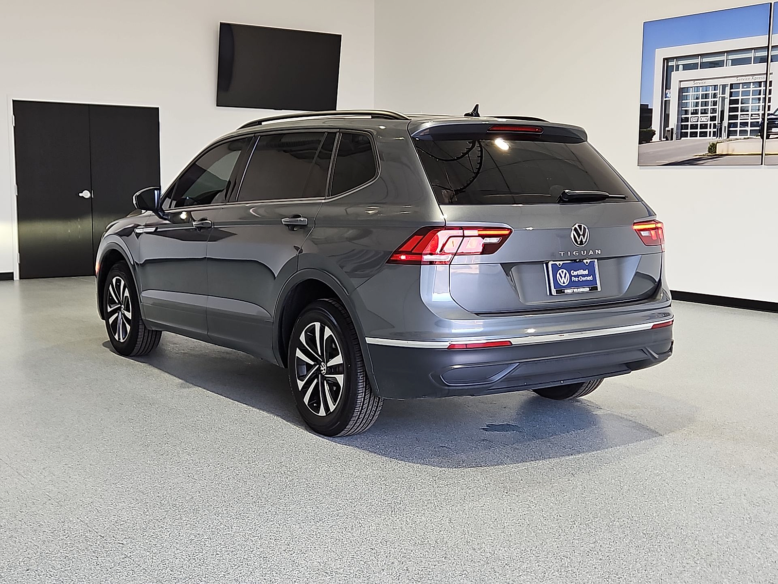 2023 Volkswagen Tiguan 2.0T S Platinum Gray Metallic at Street VW of Amarillo