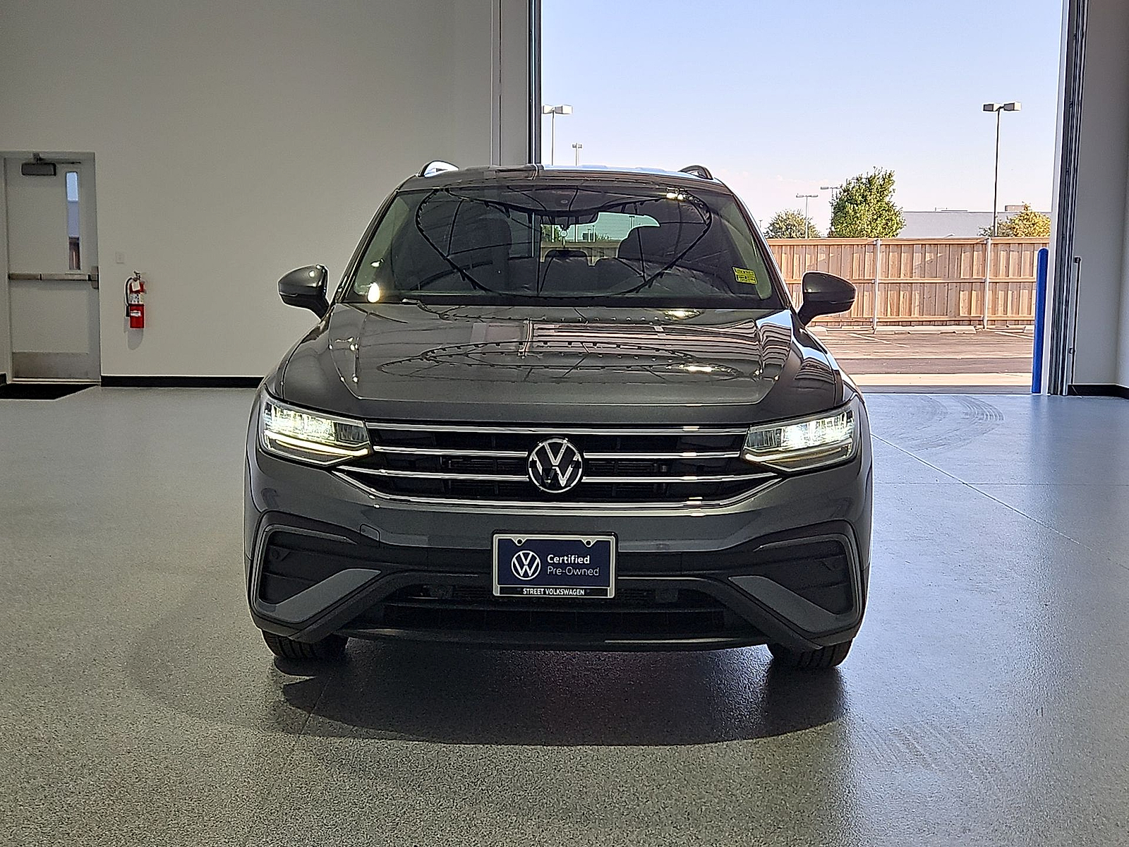 2023 Volkswagen Tiguan 2.0T S Platinum Gray Metallic at Street VW of Amarillo