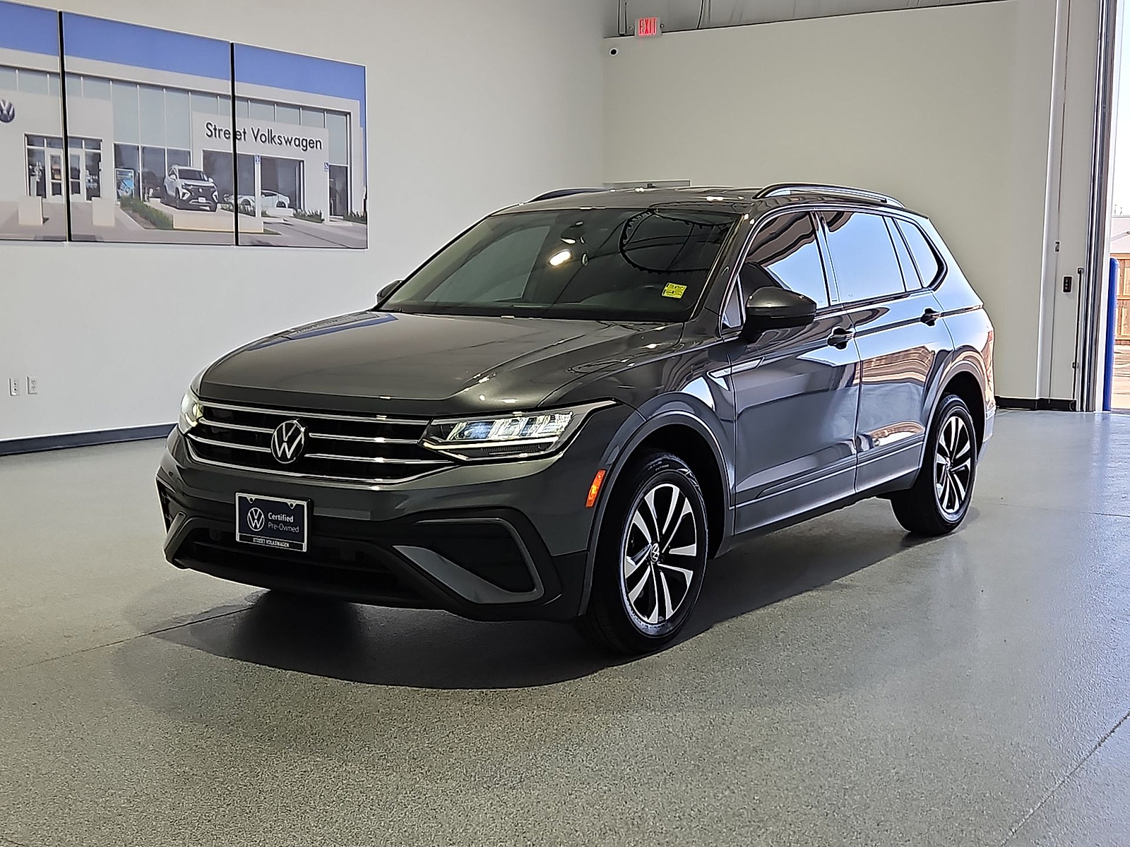 2023 Volkswagen Tiguan 2.0T S Platinum Gray Metallic at Street VW of Amarillo