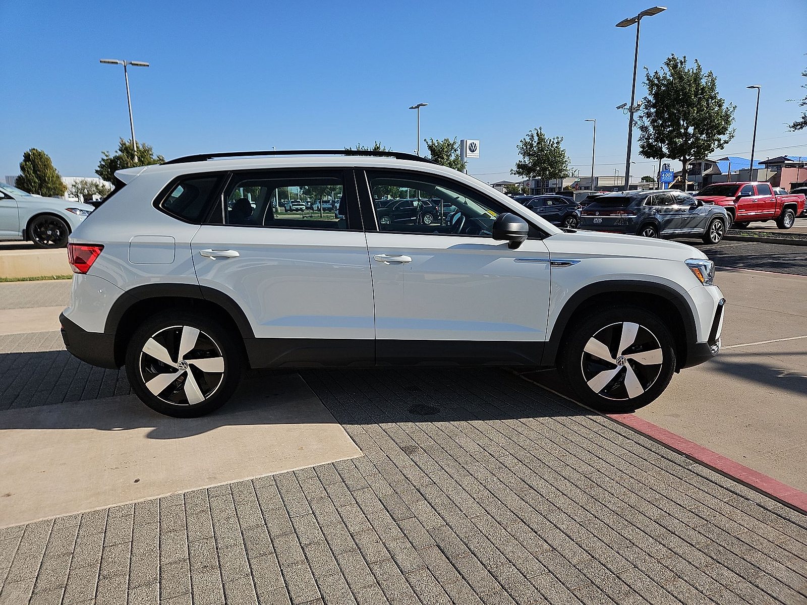 2023 Volkswagen Taos 1.5T S Pure White at Street VW of Amarillo