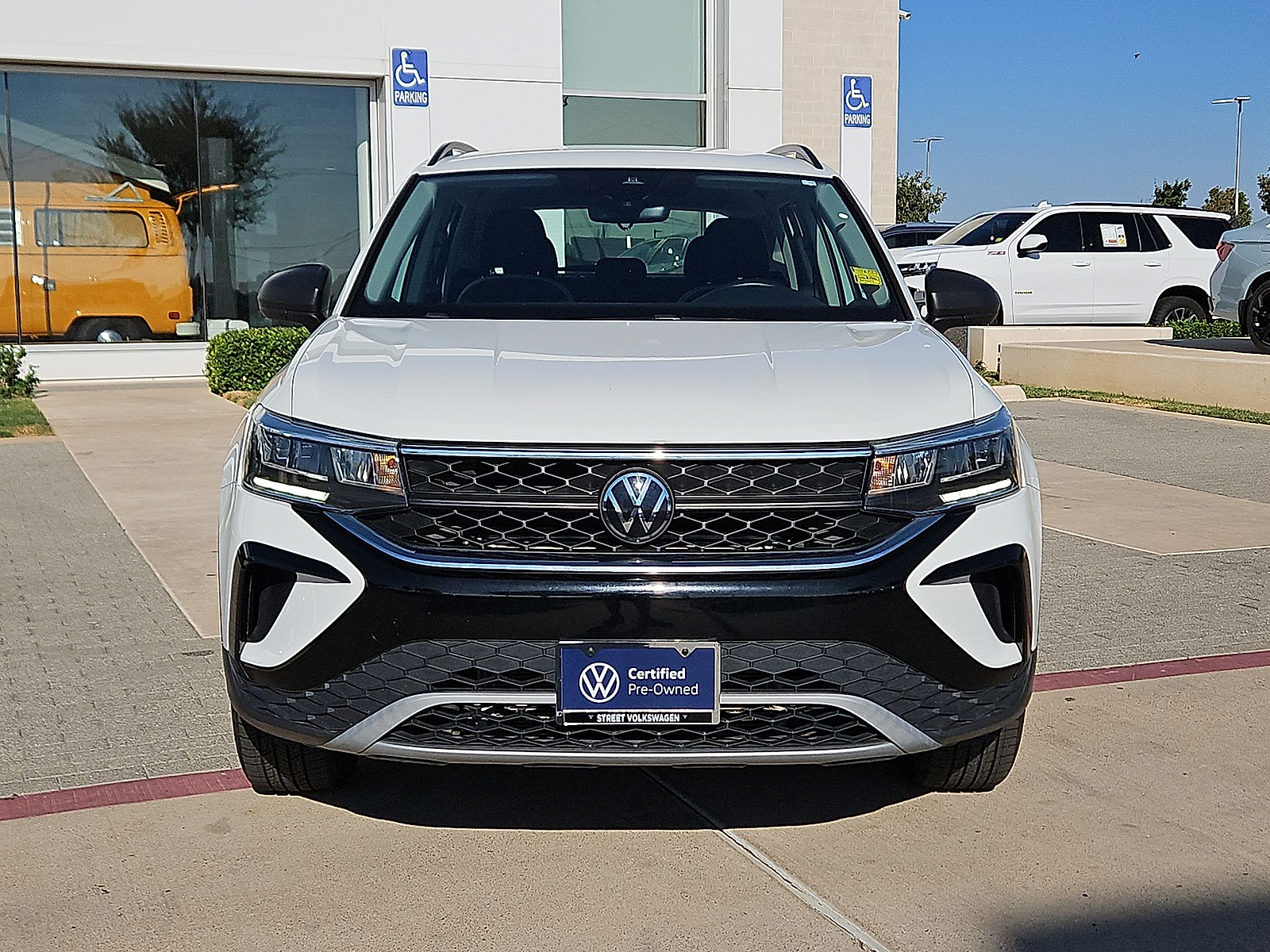 2023 Volkswagen Taos 1.5T S Pure White at Street VW of Amarillo