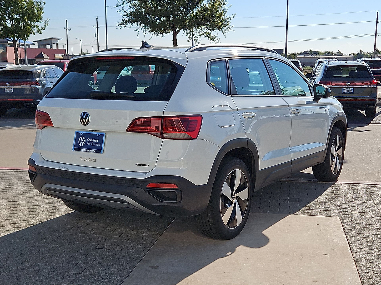 2023 Volkswagen Taos 1.5T S Pure White at Street VW of Amarillo