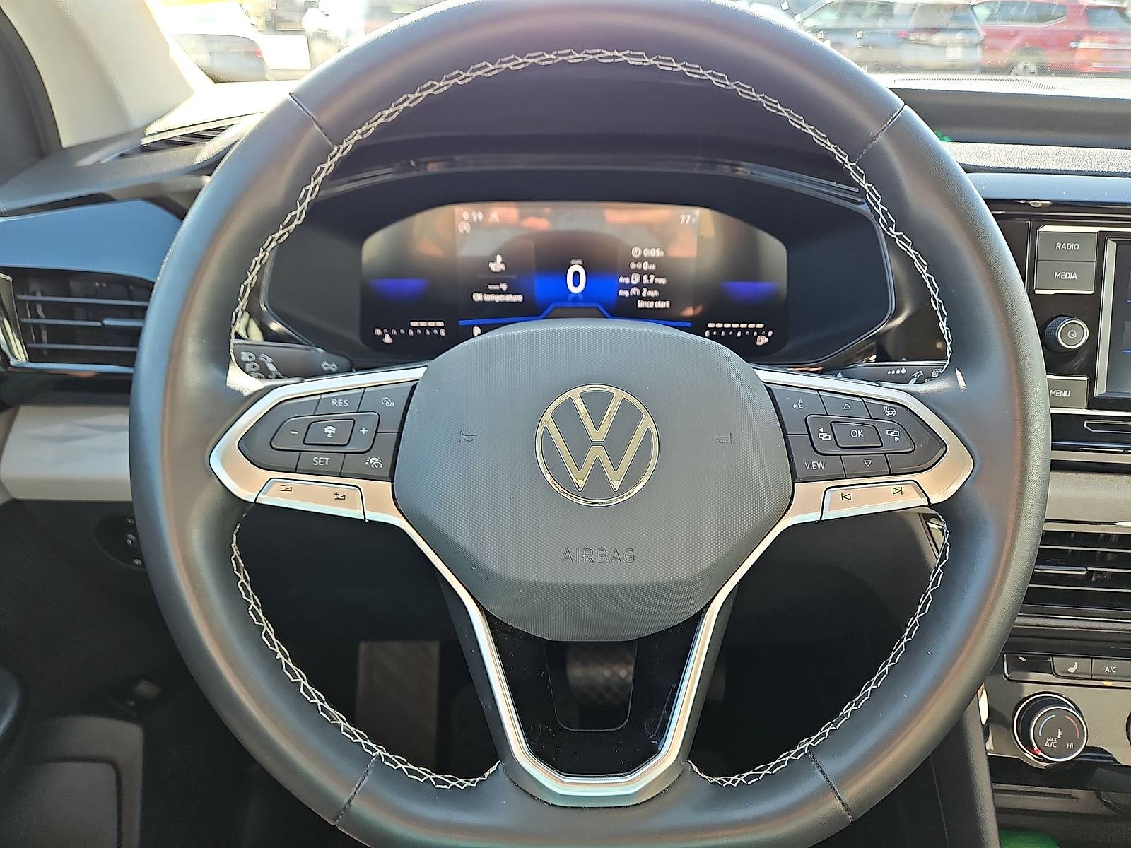2023 Volkswagen Taos 1.5T S Pure White at Street VW of Amarillo