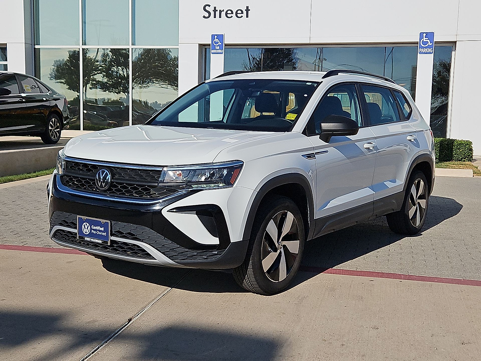 2023 Volkswagen Taos 1.5T S Pure White at Street VW of Amarillo