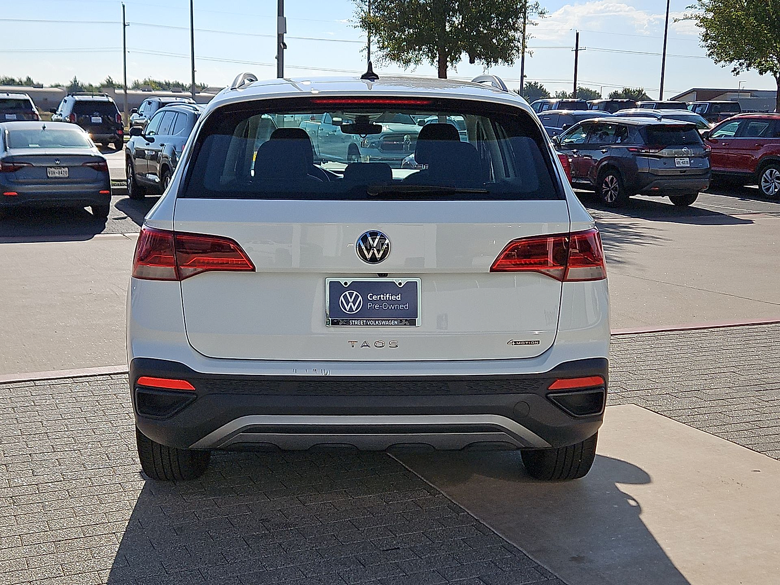 2023 Volkswagen Taos 1.5T S Pure White at Street VW of Amarillo