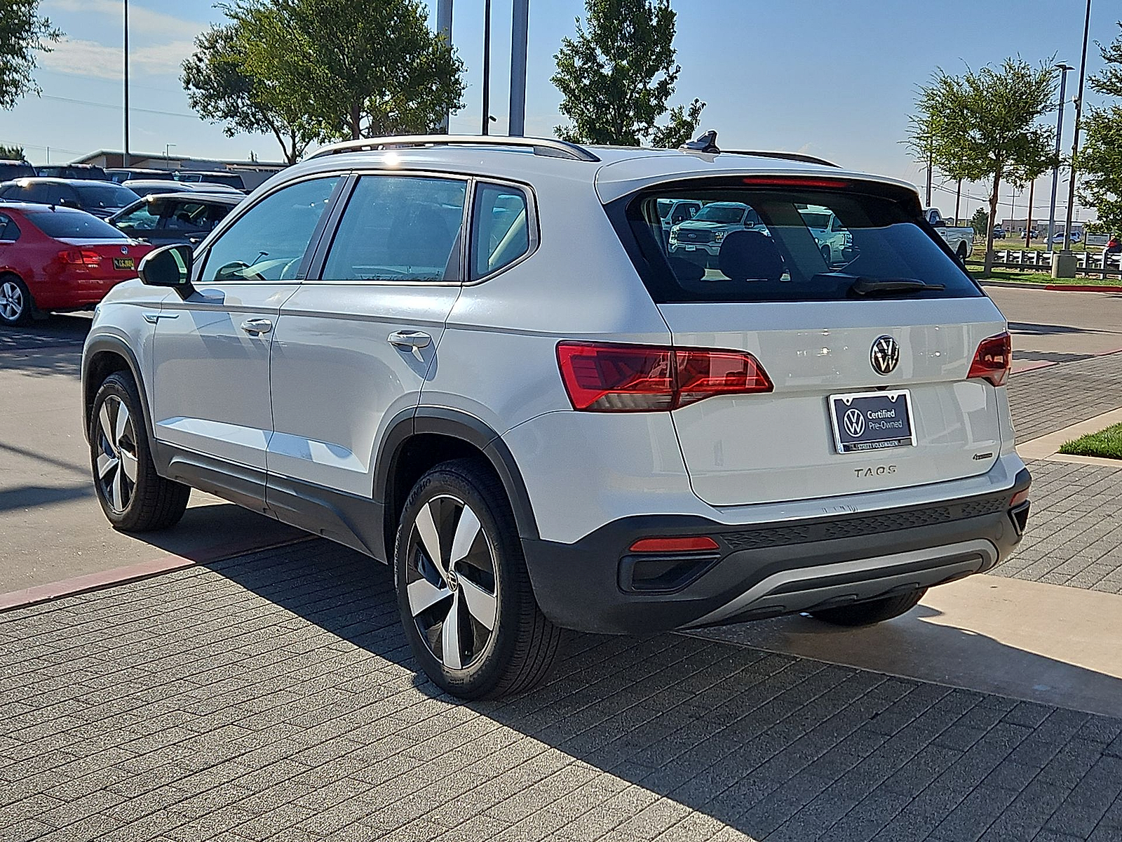 2023 Volkswagen Taos 1.5T S Pure White at Street VW of Amarillo