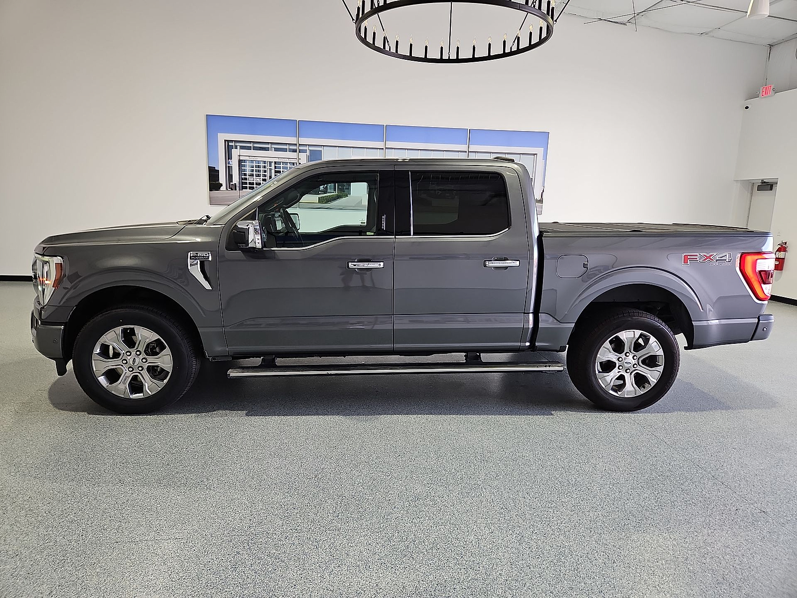 2022 Ford F-150 Platinum Gray Metallic at Street VW of Amarillo
