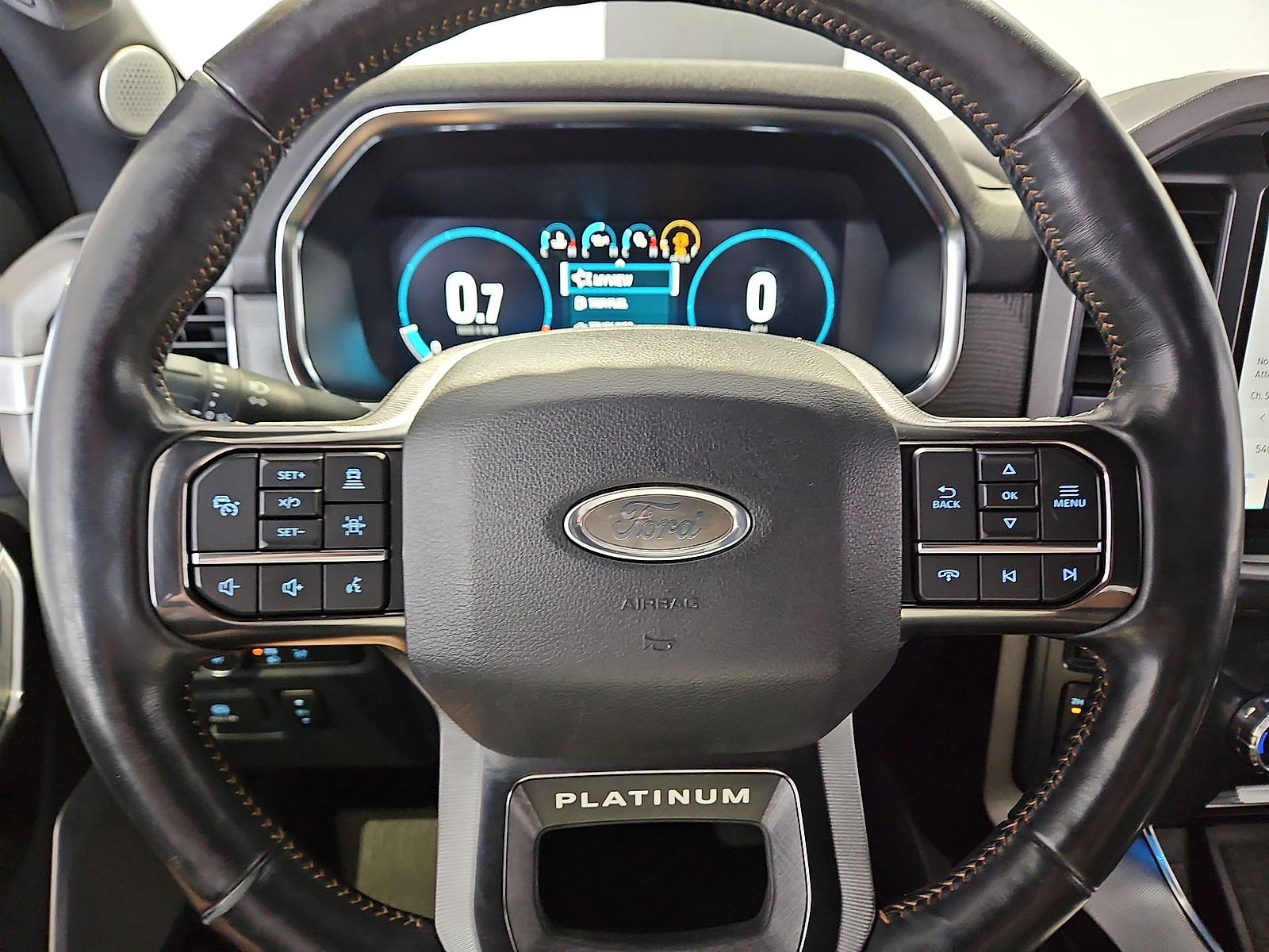 2022 Ford F-150 Platinum Gray Metallic at Street VW of Amarillo