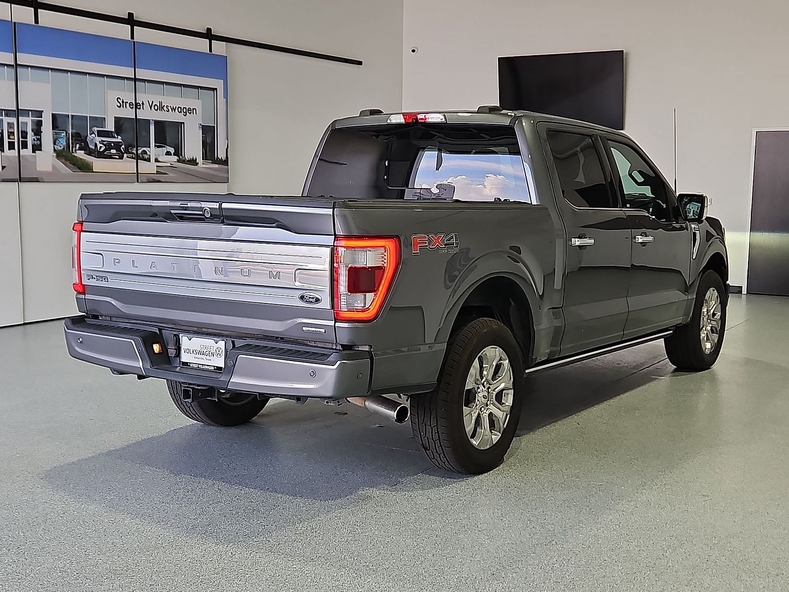 2022 Ford F-150 Platinum Gray Metallic at Street VW of Amarillo