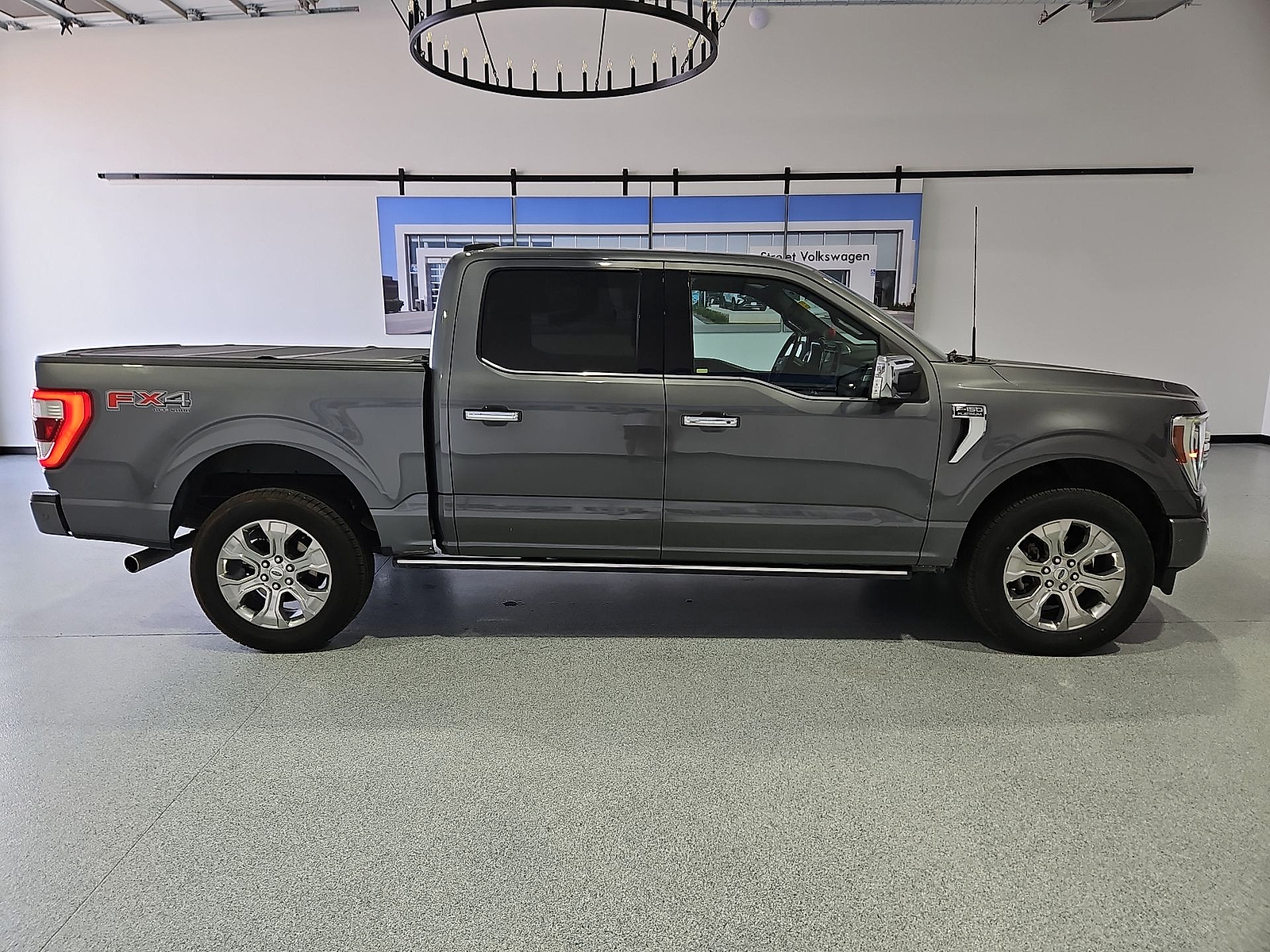 2022 Ford F-150 Platinum Gray Metallic at Street VW of Amarillo