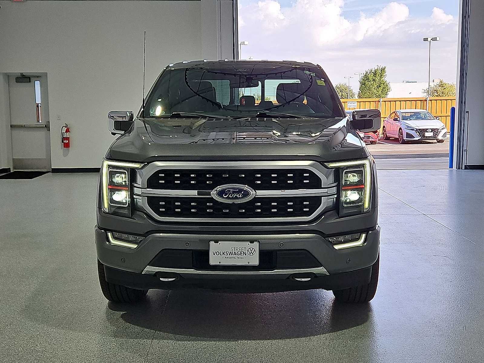 2022 Ford F-150 Platinum Gray Metallic at Street VW of Amarillo