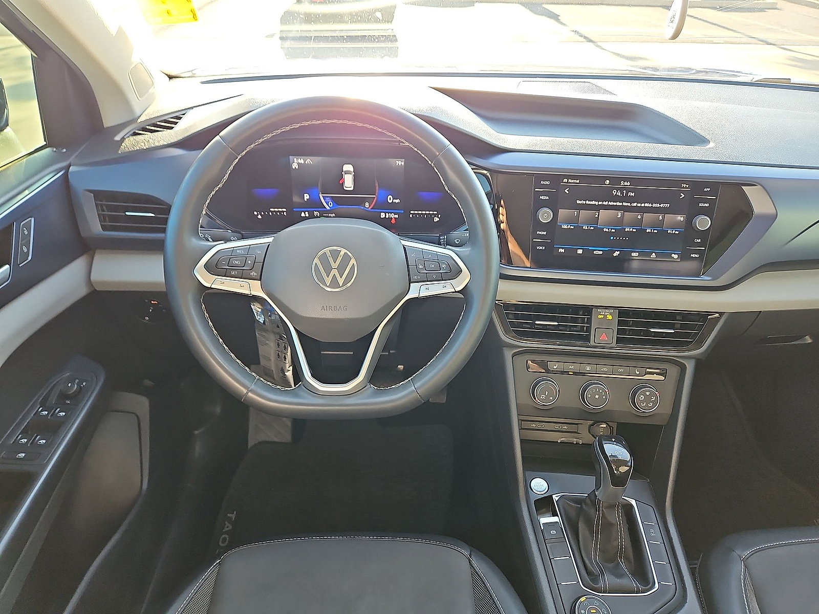 2022 Volkswagen Taos 1.5T SE Dusk Blue Metallic at Street VW of Amarillo