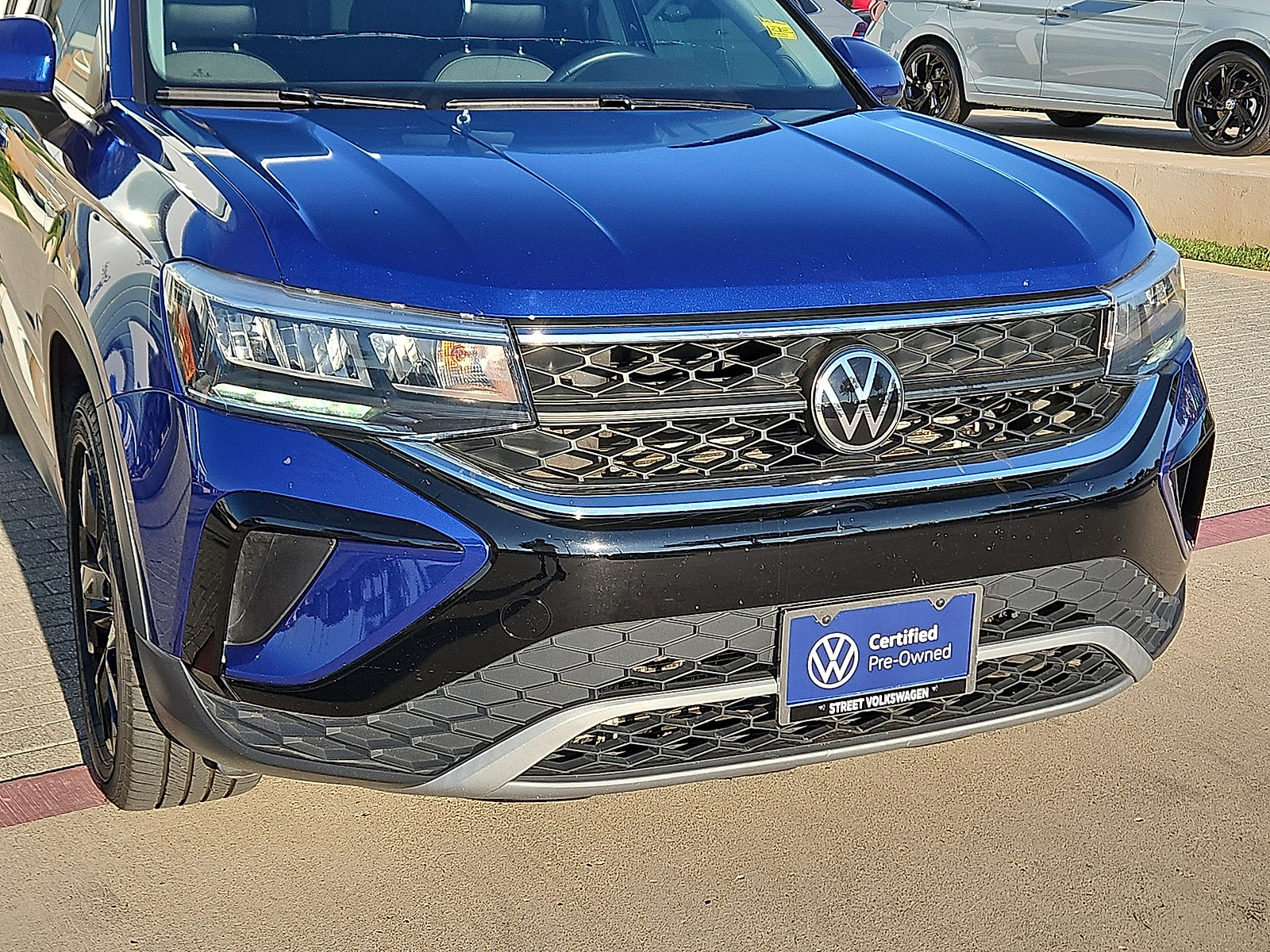 2022 Volkswagen Taos 1.5T SE Dusk Blue Metallic at Street VW of Amarillo