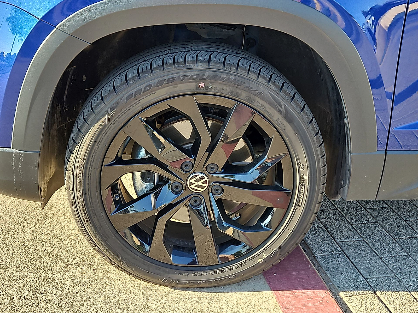 2022 Volkswagen Taos 1.5T SE Dusk Blue Metallic at Street VW of Amarillo