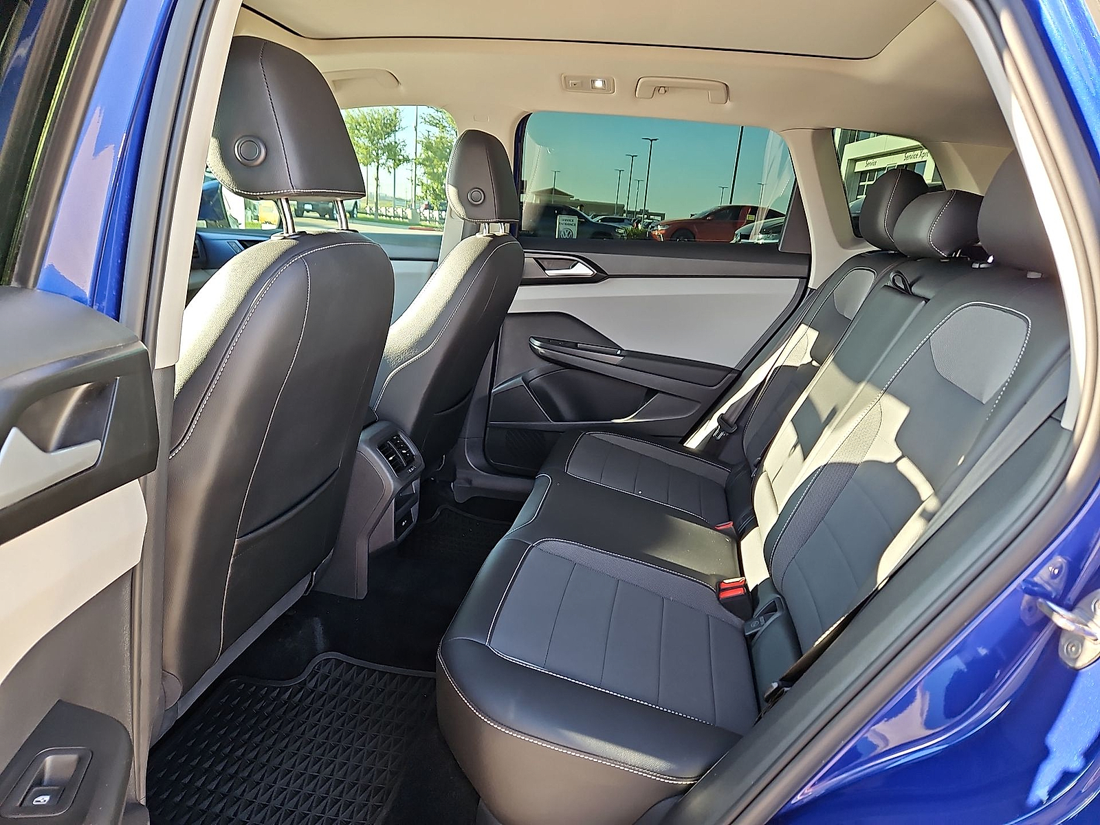 2022 Volkswagen Taos 1.5T SE Dusk Blue Metallic at Street VW of Amarillo