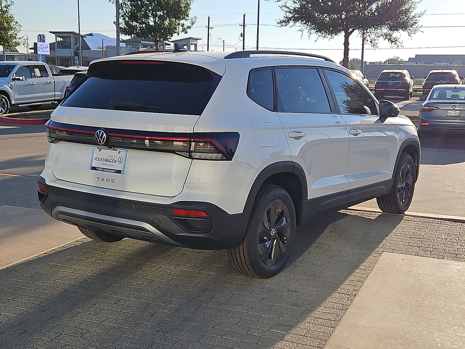 2027 Volkswagen Taos S Pure White at Street VW of Amarillo