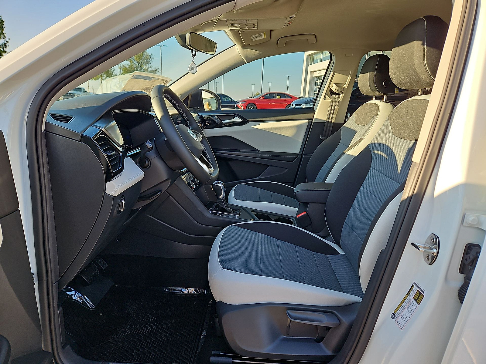 2027 Volkswagen Taos S Pure White at Street VW of Amarillo
