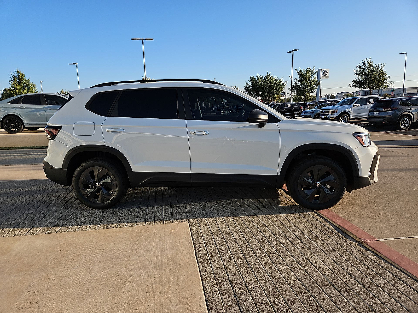 2027 Volkswagen Taos S Pure White at Street VW of Amarillo