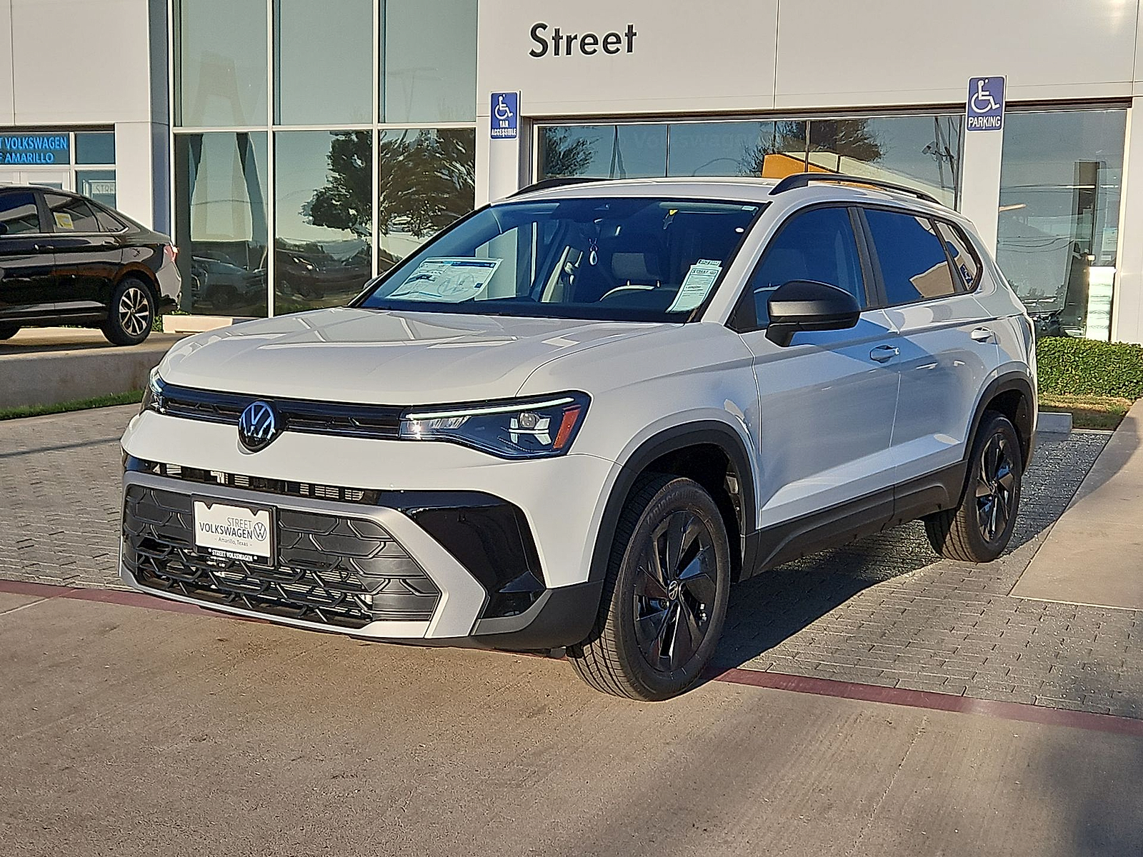2027 Volkswagen Taos S Pure White at Street VW of Amarillo