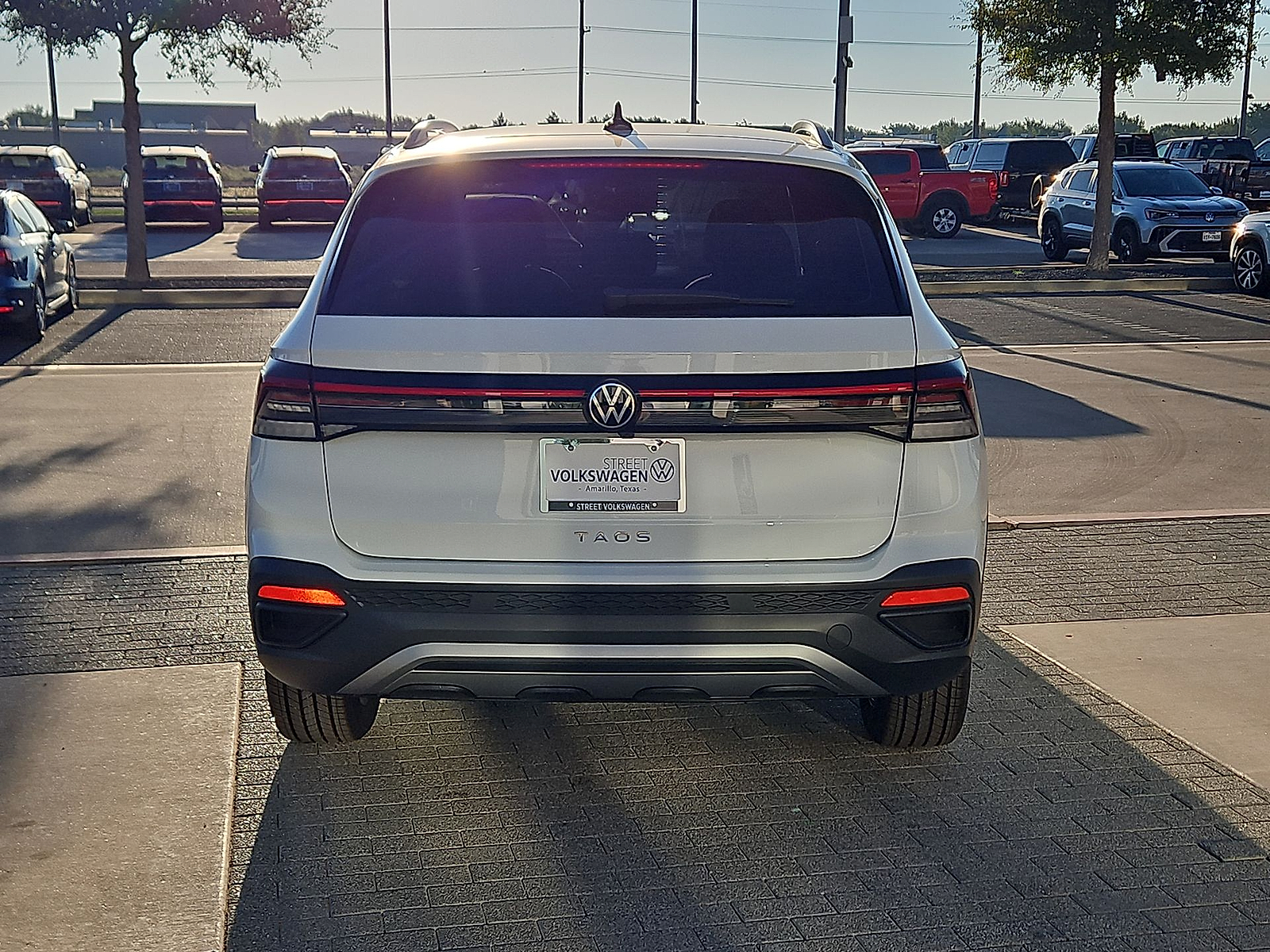 2027 Volkswagen Taos S Pure White at Street VW of Amarillo