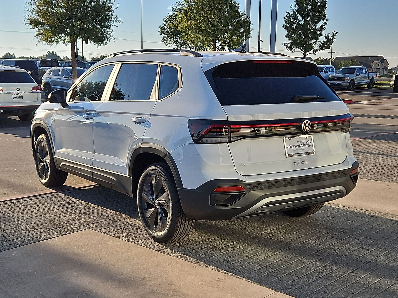 2027 Volkswagen Taos S Pure White at Street VW of Amarillo