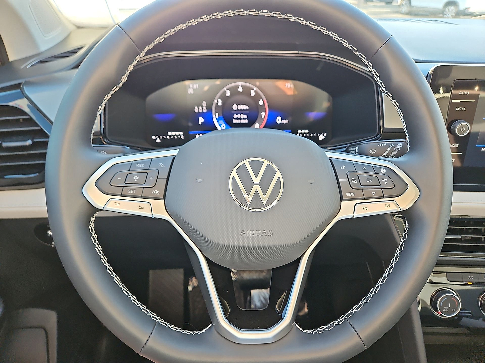 2027 Volkswagen Taos S Pure White at Street VW of Amarillo