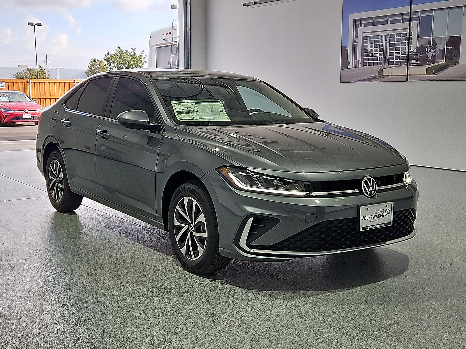 2027 Volkswagen Jetta S Platinum Gray Metallic at Street VW of Amarillo